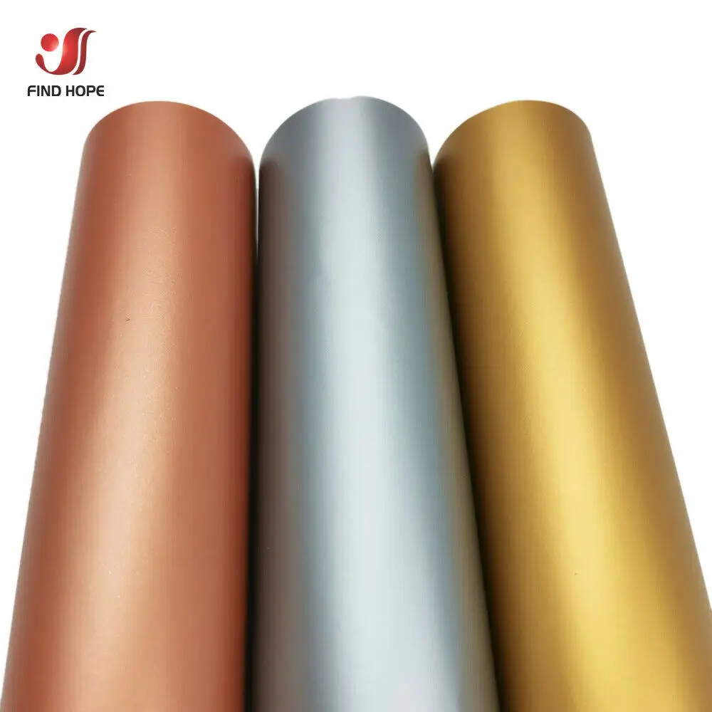 Matte Metallic Adhesive Vinyl Roll Craft Vinyl for Sign Letters Decals Lettering Decor Compatible with All Cutting Machines DIY