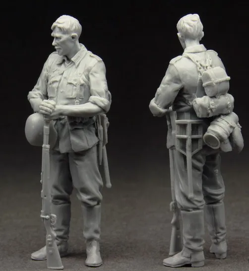 1:35 Resin kit   spring camouflage infantry