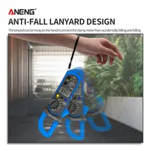 Professional digital multimeter with clamp and transistor test #6