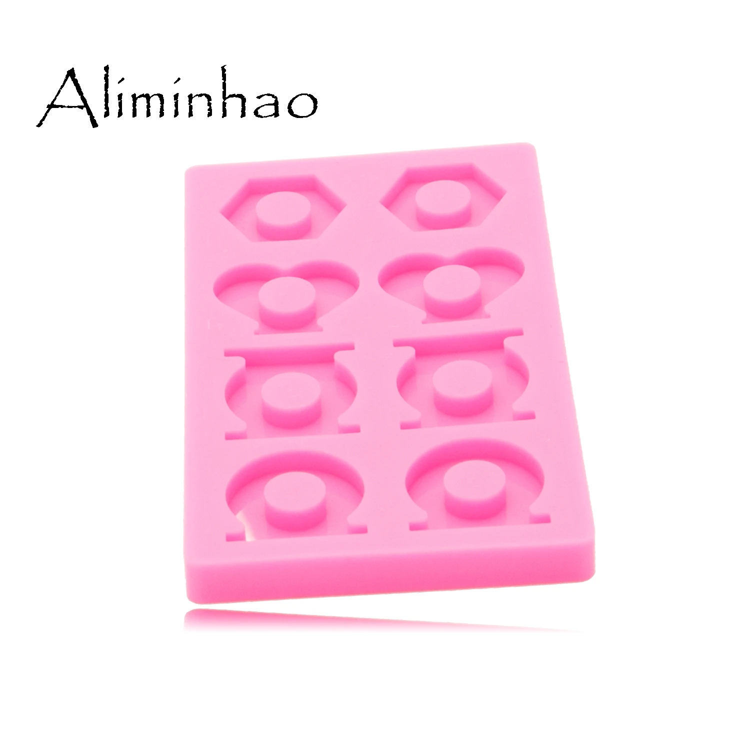 DY0823 Super Glossy Resin Silicone Straw Topper Attachments Mold, Mould for Straw attachment, Epoxy mold Jewellery Making