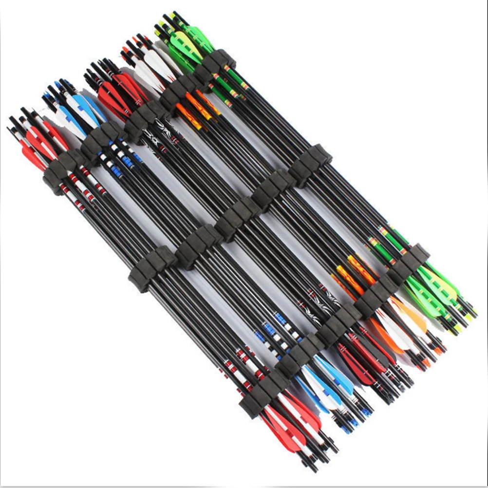 

3pcs/6pcs Archery Arrow Holder EVA Foam Round Rack 12 Arrows Separator Quiver Protection Spliter Shelf Bow Hunting Shooting