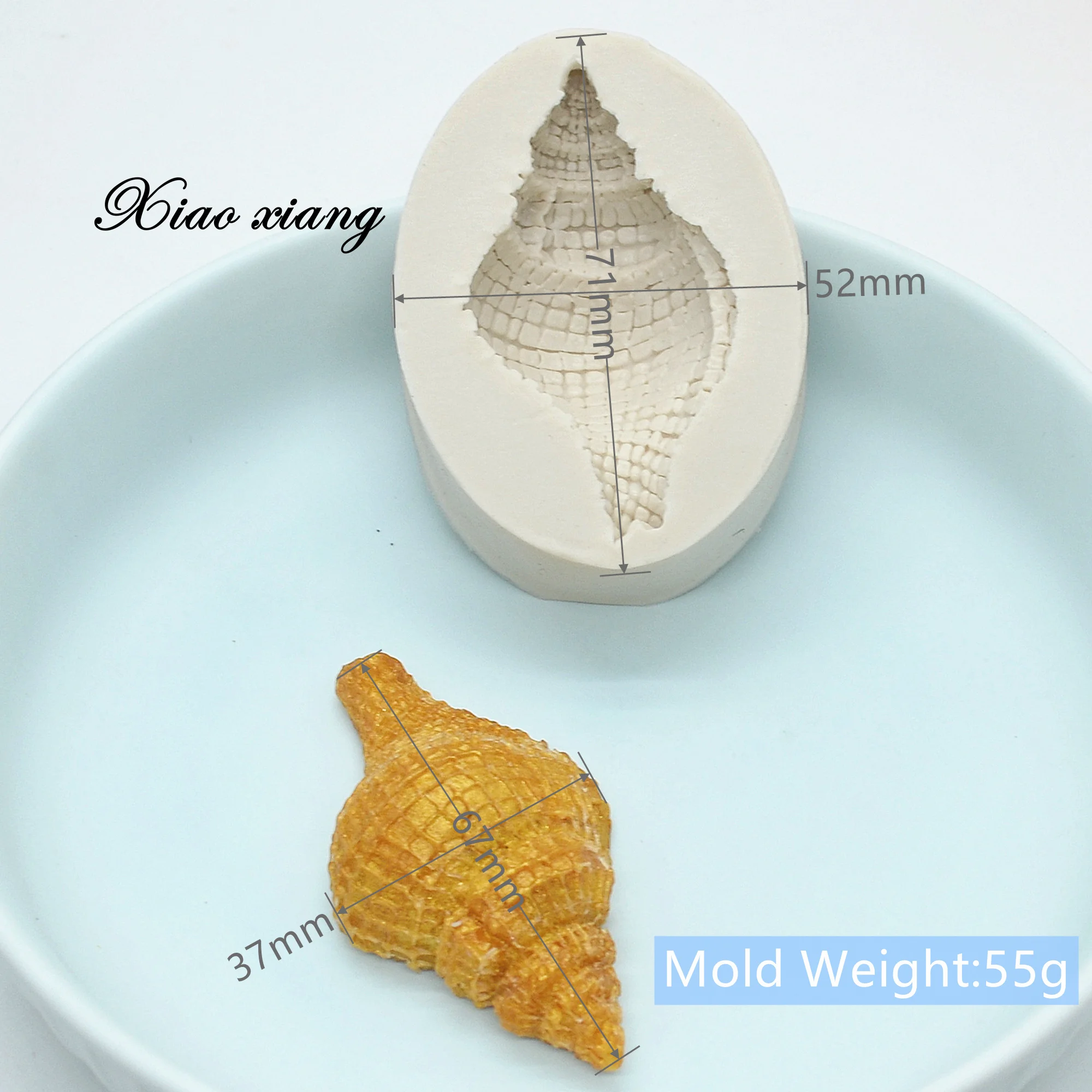 3D Conch Silicone Cake Molds For Baking DIY Fondant Cake Decorating Tools Chocolate Soap Moulds Kitchen Gadgets And Accessories