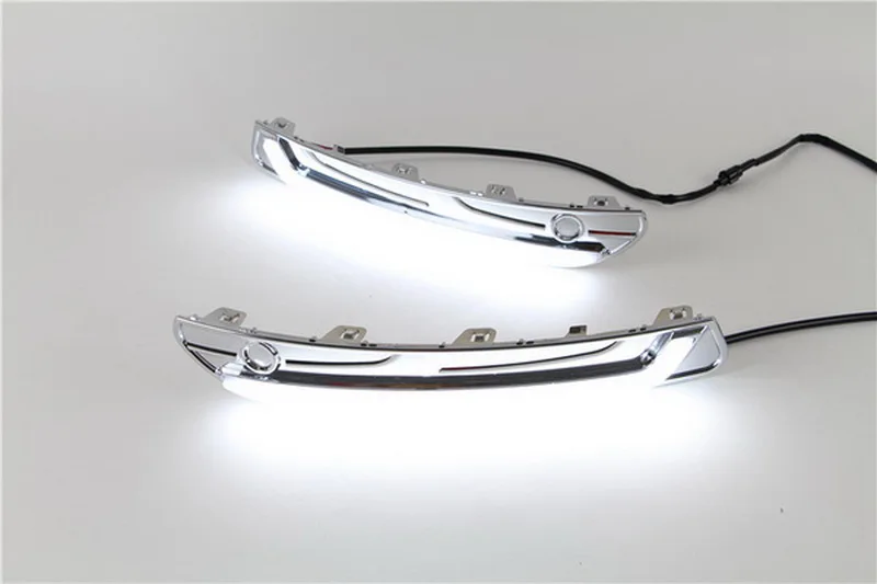 

BOOMBOOST auto accessories 2pcs/lot led drl daytime running light for Citroen C5 2013-2015 tube pipe led