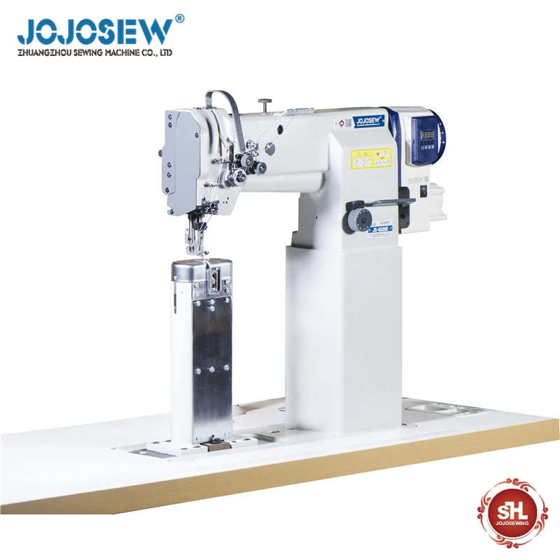 JS-6620E 6620  double needle high column car high head car shoe machine luggage leather Big shuttle High column sewing machine