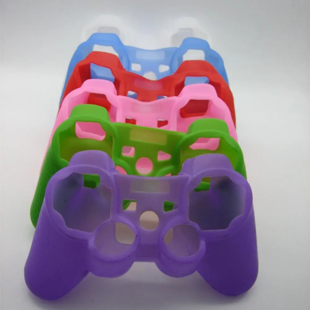 100pcs Wirless Wirled Controller Silicone Case Protective Skin For PS2 PS3