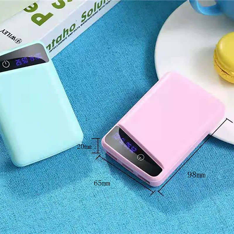 مايكرو 3 USB 10000mAh قوة البنك حالة قذيفة 3*18650 DIY المحمولة بطارية حامل Led عرض تجدد Powerbank حالة مربع للهاتف تشارنج