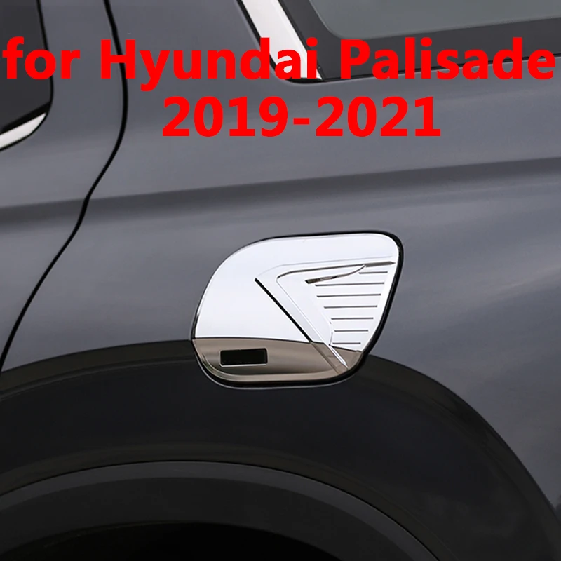 

For Hyundai Palisade 2019 2020 2021 2022 Car Fuel Tank Cap Paste Fuel Tank Cap Modified Exterior Anti-scratch Protection