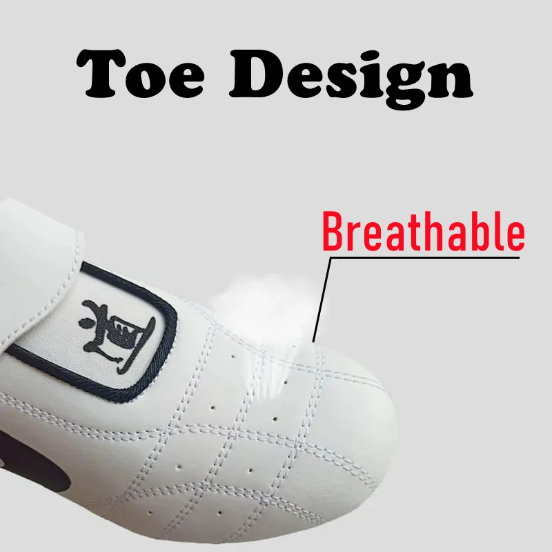 Unisex Taekwondo Shoes White Sneaker Breathable Kung Fu Wushu Shoes Taichi Karate Martial Arts Wrestling Kids c Taekwondo