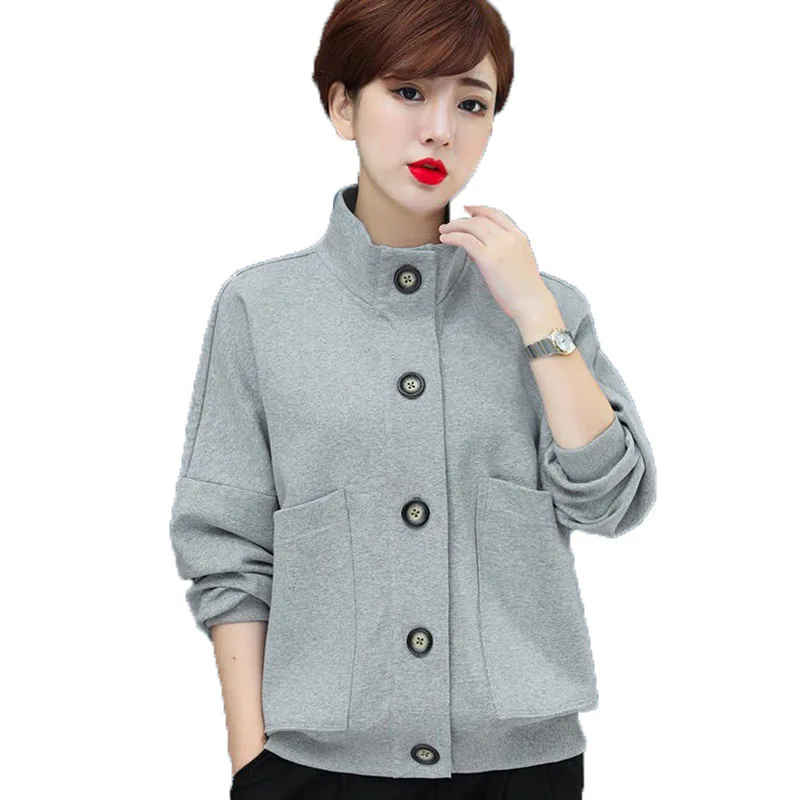 

Women Jacket 2022 New Female Spring Autumn Short Jacket Fashion Coat Ladies Casual Tops Costume Spring Short Overcoat