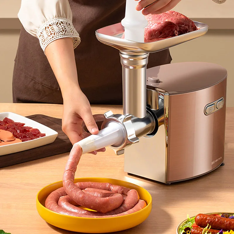 Electric Meat Grinders Stainless Steel Heavy Duty Mincer ​Sausage Stuffer Food Processor Home Appliances Chopper for kitchen