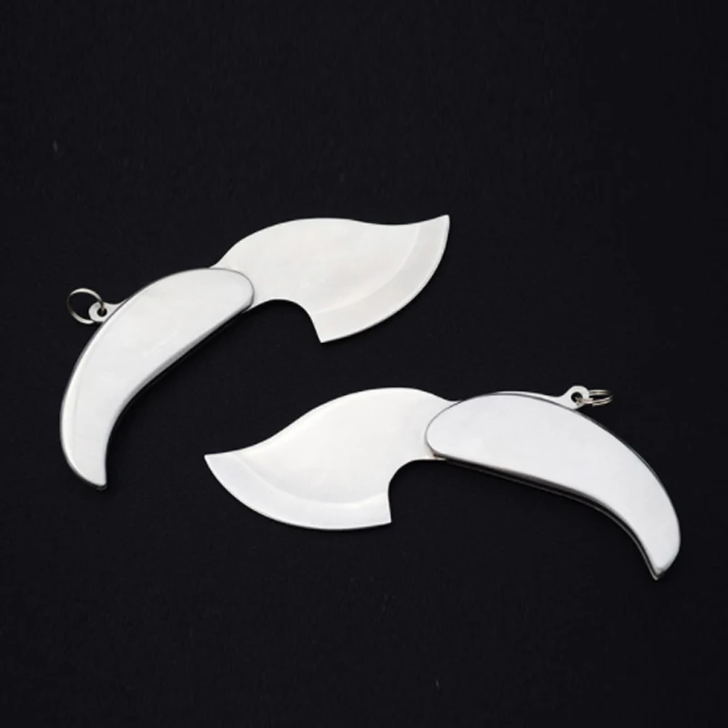 Outdoor Edc Rvs Blad Mes Draagbare Tool Mini Fruit Mes Mes Vouwen Overleven Kit Camping Wandelen Groothandel