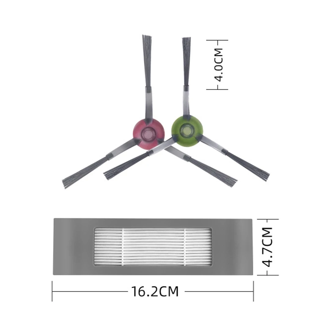 걸레 천 메인 사이드 브러시 부품 ECOVACS 교체 Deebot T8 Max T8 AIVI 진공 청소기 먼지 봉투 Hepa 필터 액세서리
