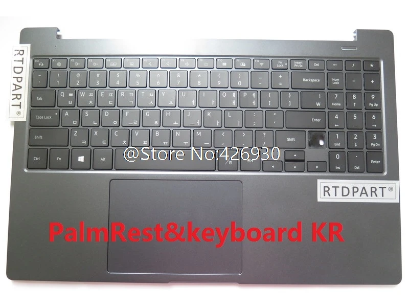 Laptop PalmRest&keyboard For Samsung NP760XBE NP760XBV 760XBE 760XBV Korea KR Upper Case Cover With Touchpad New