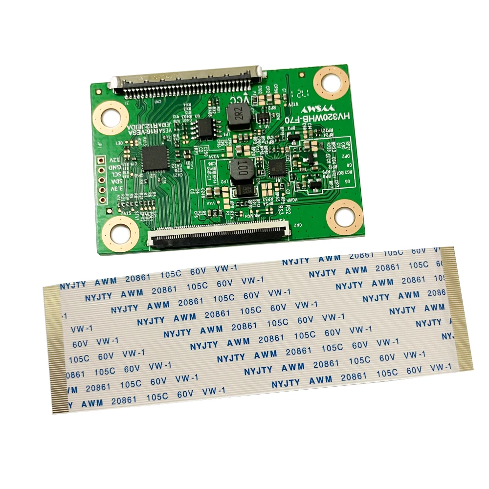 Placa lógica universal com cabo, HV320WHB-N56 HV320WHB-N86 HV320WHB-F70 N81 F56 N06with 60P, 10cm