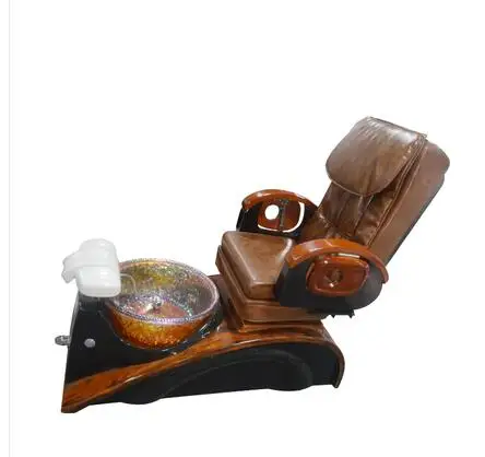 Silla eléctrica para masaje de pies, sofá retro, taburete reclinable para baño de pies, spa, salón de manicura y pestañas, cama de manicura, silla de masaje