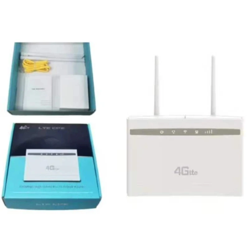 

4G Cpe Wifi Router B525 4G Lte Cat4 150Mbps Wireless With Rj45 Wan Lan 4G Router Pk B593 B315