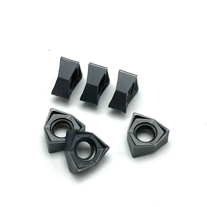 WNMU040304 high quality original double-sided hexagonal fast feed milling insert carbide tool CNC lathe cutting tool WNMU 040304
