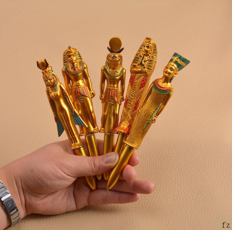 Craft Ballpoint Pens Ancient Egyptian Characters Shape Pens Ball Pen