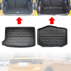 Car Rear Trunk Cargo Mat Tray Boot Liner Floor Carpet Protector Pad For VW Volkswagen T-Cross 2018 2019 2020