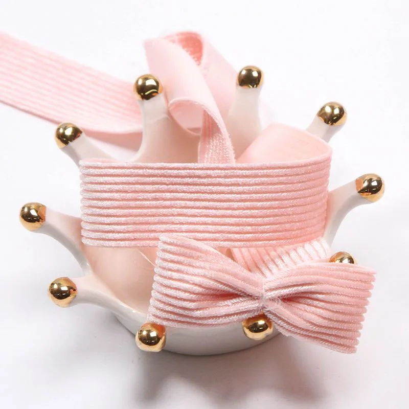 50Yards Velvet Corduroy Ribbons Soft Satin Single Faced Striped Tape Handmade Carfts Hair DIY Bows Clothing Sewing Packing 4cm