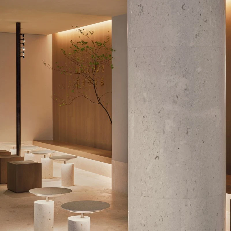 GY Nordic Minimalism Creative Terrazzo Side Table Designer Milk Tea Shop round Mini Coffee Table