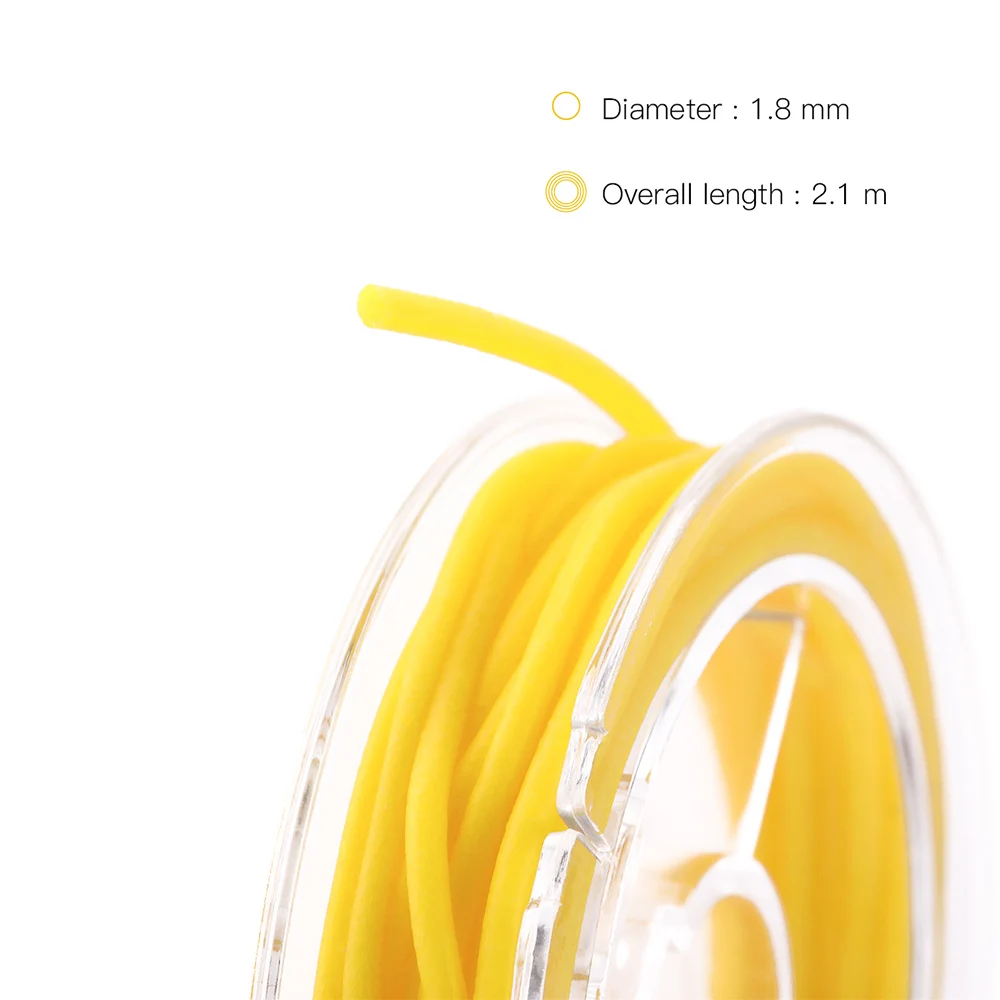 AZDENT Cable estabilizador de dique de goma Dental longitud 2,1 m diámetro 1,8mm cuñas medianas abrazaderas hojas elásticas