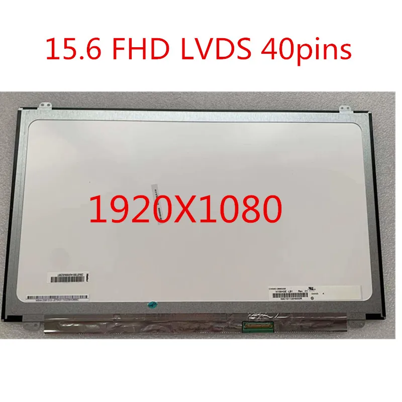 lcd led lvds matriz 40 pinos tela b156htn033 b156htn021 n156hge la1 n156hge lb1 n156hge lg1 b156hw03 b156htn03 156 01