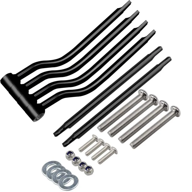 Supports universels de sacoche de moto pour BENDA VOGE Haojue Harley HYOSUNG LONGJIA GAOKIN QJMOTOR CFMOTO LIFAN, support de sac latéral