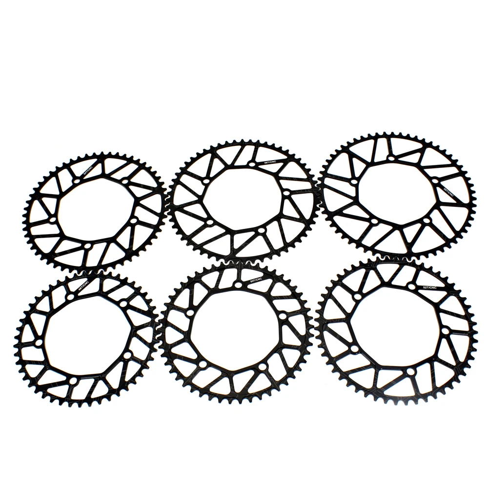 Litepro Ultralight BMX Chainring Folding Bike 130 BCD 48T 50T 52T 54T 56T 58T A7075 Alloy BMX Chainwheel Bicycle Crankset Tooth