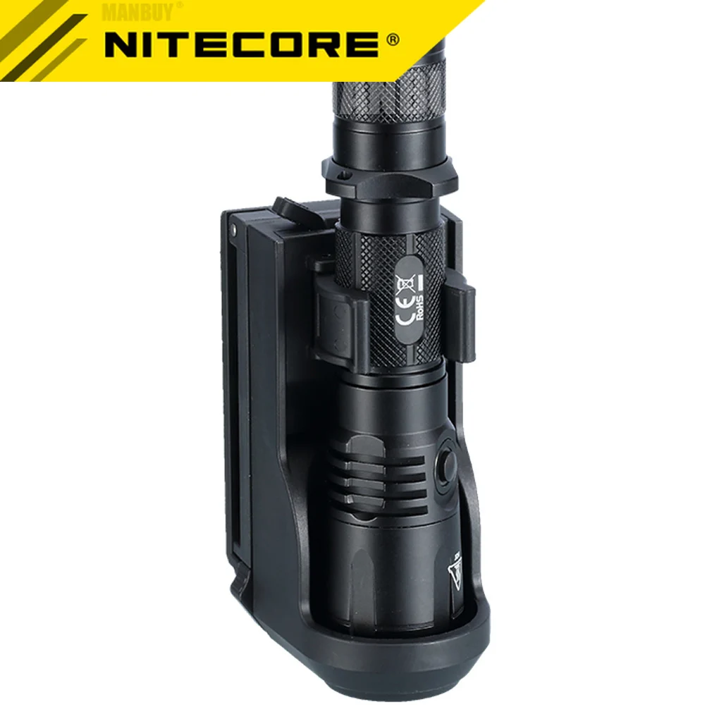 NITECORE NTH25 Holster Mount Holder for Flashlights MH25GTS R25 P26 P20 P20UV Duty Belt Hunting Original Professional Accessorie