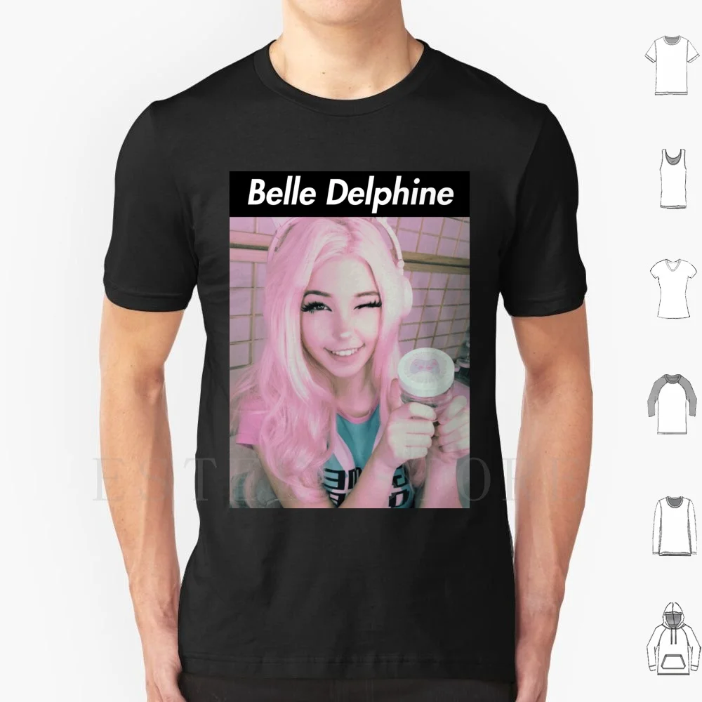 Belle Delphine 2 T Shirt Men Cotton 6xl Hit Or Miss Hit Miss Belle Delphine Belle Delphine Kawaii Anime Cosplay Girls