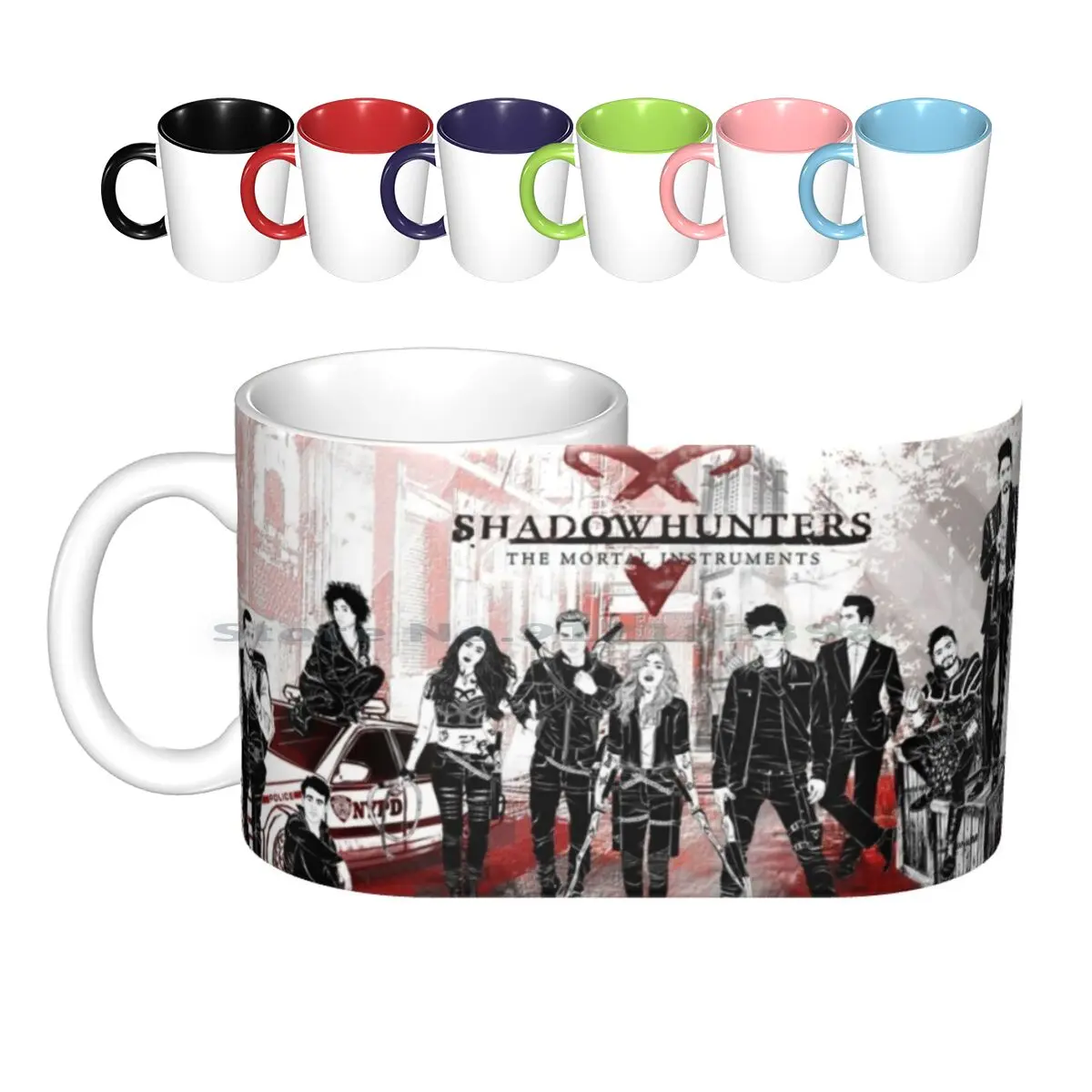 Shadowhunters Poster. Ceramic Mugs Coffee Cups Milk Tea Mug Creative Trending Vintage Gift Bottle Cup