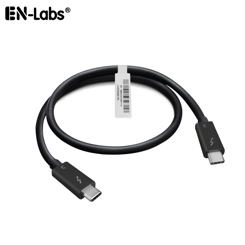 

Thunderbolt 3 Cable 40Gpbs Thunderbolt 3 Certified Cable Supports 5A/100W Charging,5K Vidoe,USB C to USB C for New MacBook Pro