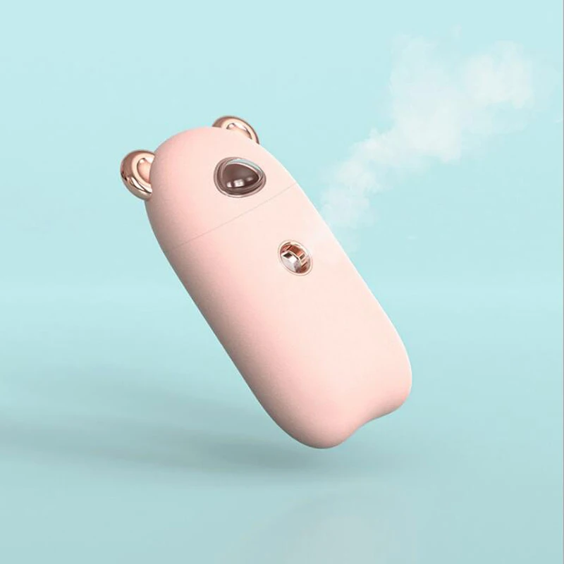 Usb recarregável nano spray hidratante portátil facial hidratante instrumento de beleza umidificador doméstico vapor facial