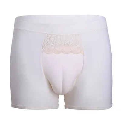 JJ underwear pants pseudo-niang cross-dressing underwear crotch bottom pants hidden pants Fake false vagina for Crossdresser man