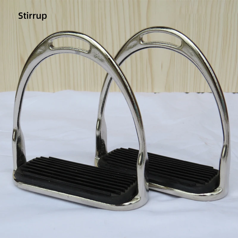 Stirrups, non-slip stainless steel plating pedals, harness accessories, bridles, equestrian supplies