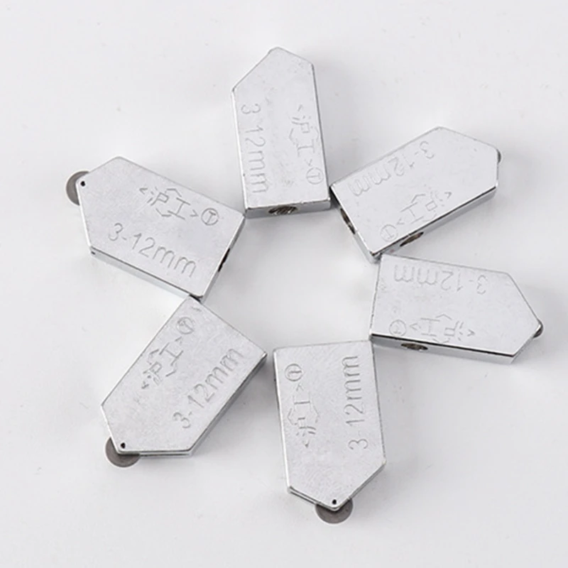 1 Set Glass Cutting Tool Wheel Metal Cutter Knife Head Replacement 4XFD
