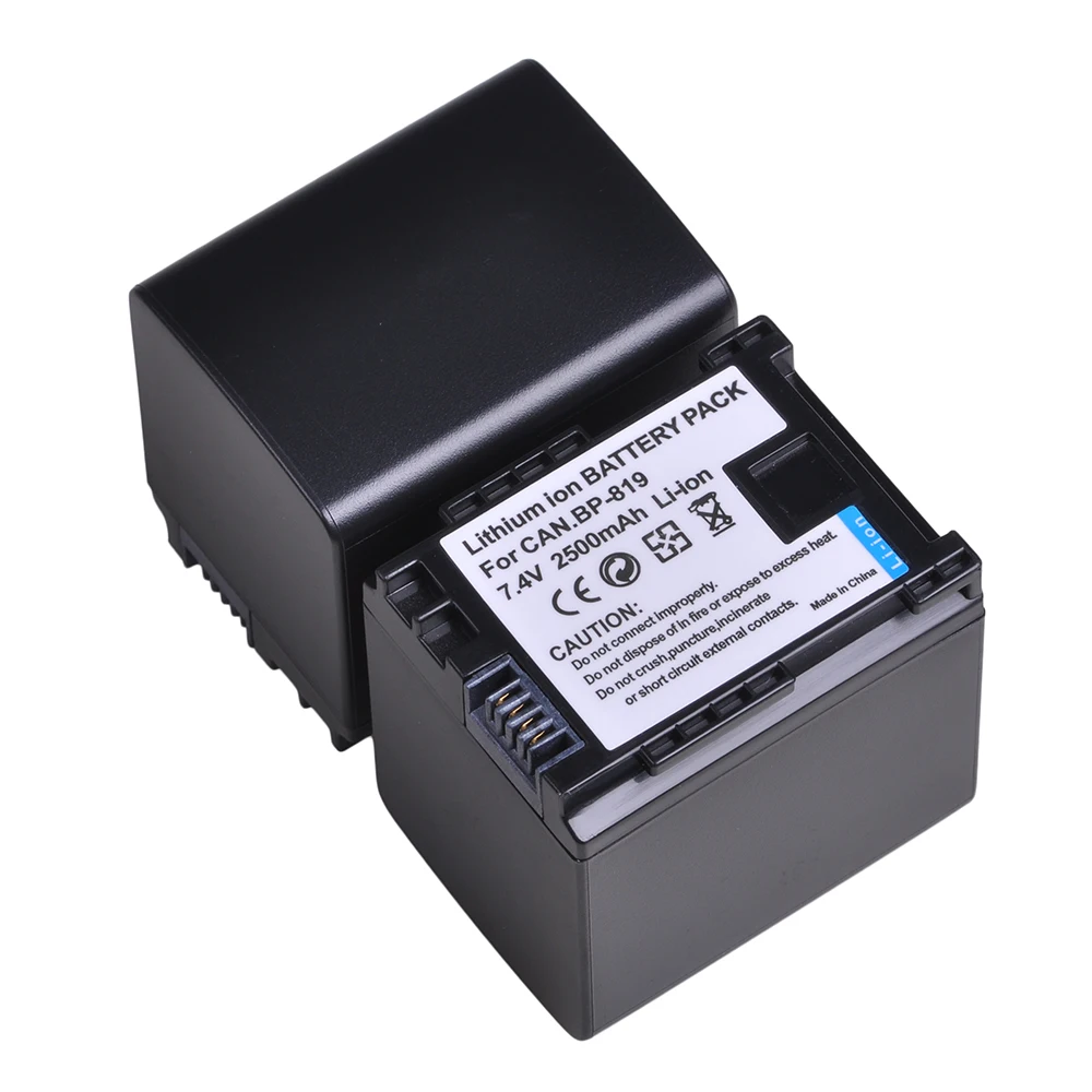 2 Chiếc BP 819 BP-819 BP819 Pin Cho Máy Canon VIXIA HF G10, HF G20, HF M30, HF M300, HF M31, HF M32, HF M40, HF M400 HF M41 Pin