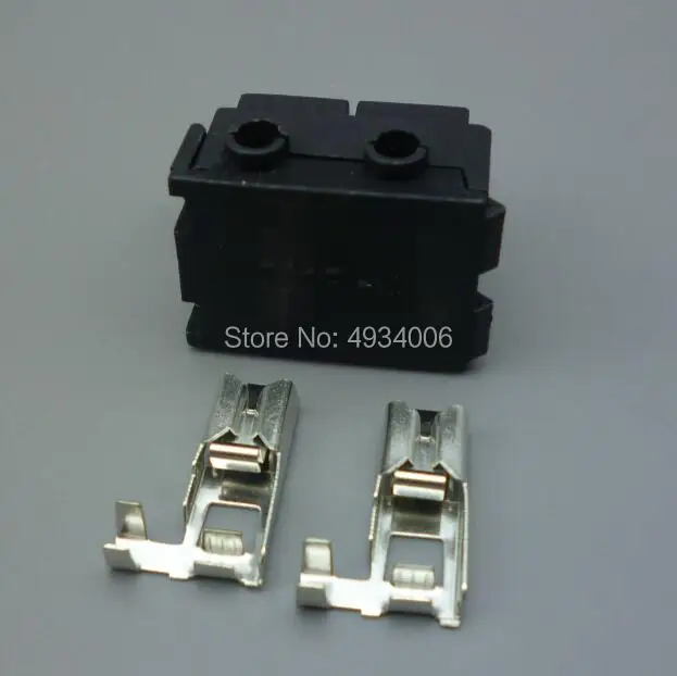 Worldgold 1Set 2 Pin H7 Keramische Hoge Temperatuur Keramiek Hoek H7 Lamp Stopcontact Connector H7-2B Bocht