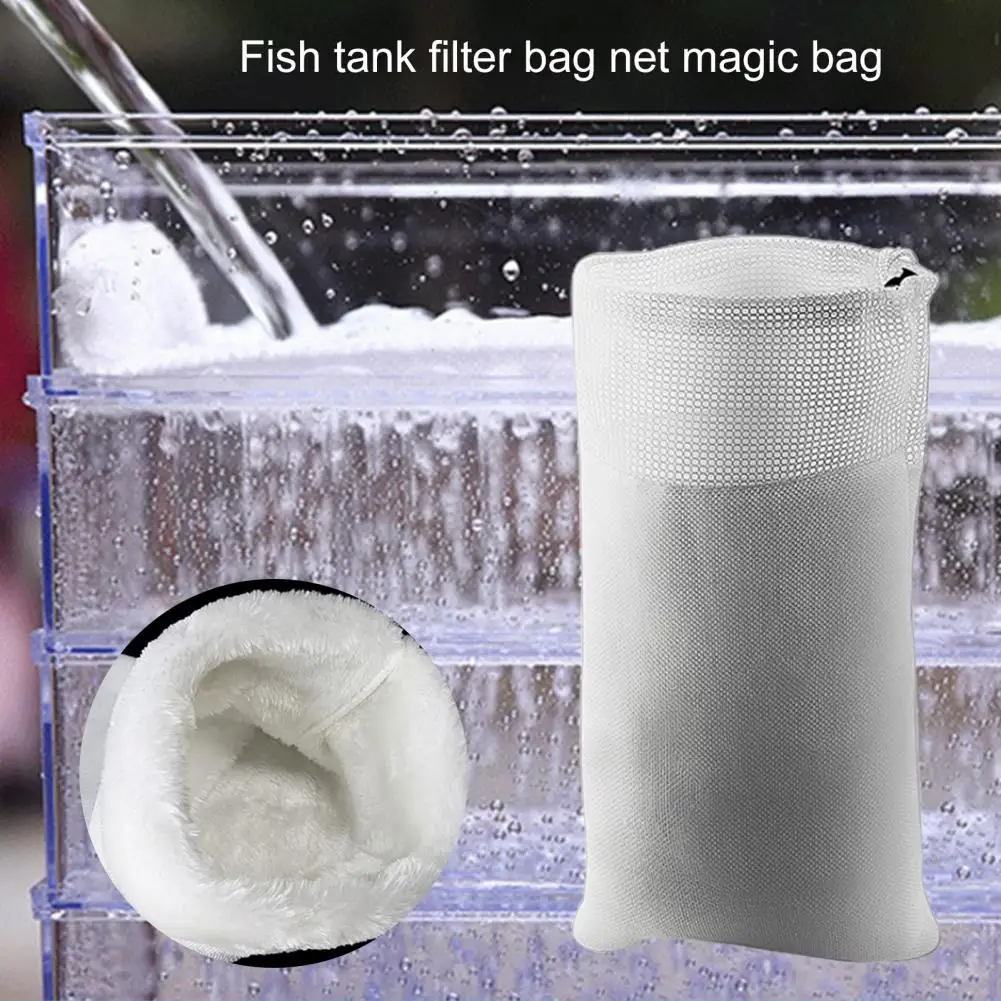 Ring Filter Socks High Density High Water Permeability Fishing Parts Aquarium Felt Filter Bags for Fish Tank