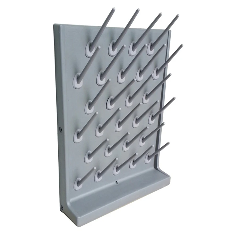 X001 Drying Rack Peg Board Polypropylene Color grey Drain Rack Drip Stand , 550mm * 440mm * 11.5 mm