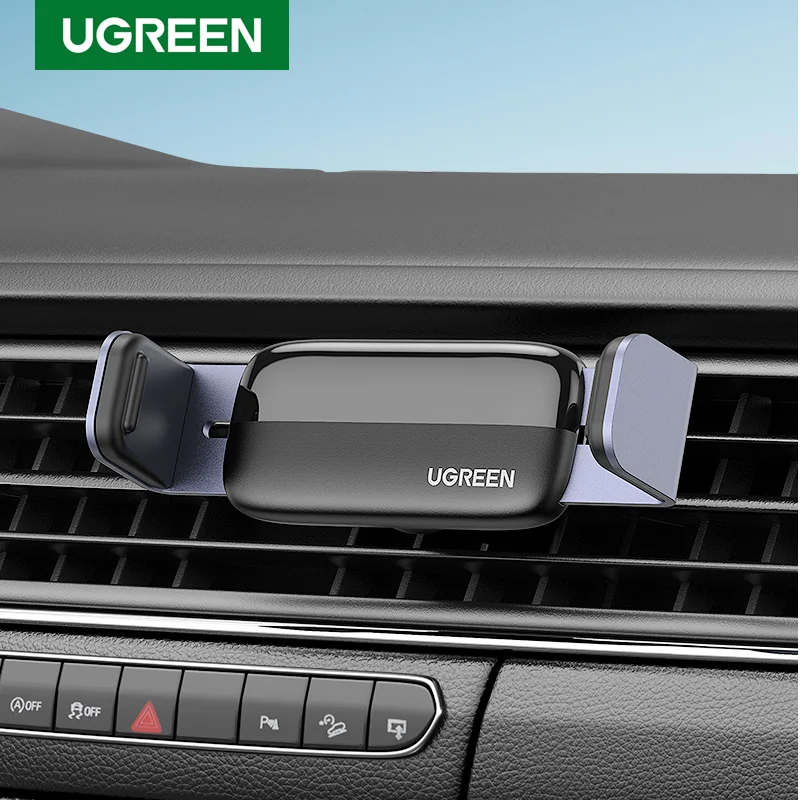 UGREEN Car Phone Holder Stand Air Vent Car Phone Stand For iPhone Xiaomi Cell Phone Holder In Car For iPhone 15 14 13 12 Samsung