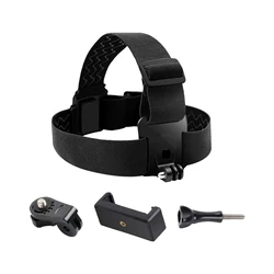 Head Band Phone Holder Head-Mounted Headband Mount Strap Adjustable Belt Cellphone Selfie Mount For 4.1-7.12 inches Smartphone