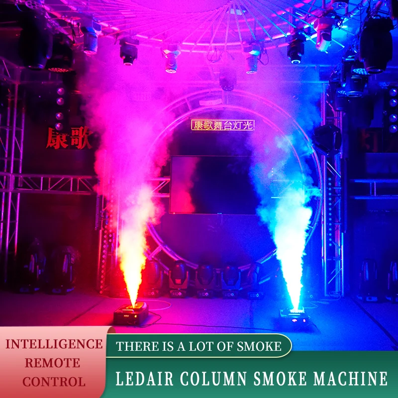 High Power Dmx Led Fog Machine Dj Stage Rookmachine 24X3W Professionele Fogger Voor Disco Music Party bruiloft