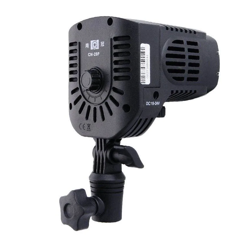 CN-28FA COB Bóng Đèn LED Video Fresnel Điểm Điều Chỉnh Được Tiêu Cự 28W 5600K CRI95 Pha Đèn Trong Nhà Cưới chiếu Sáng