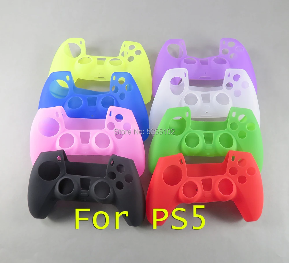 

30pcs Silicone Gamepad Protective Cover Joystick Case for SONY Playstation 5 PS5 Game Controller Skin Guard Game Accessories