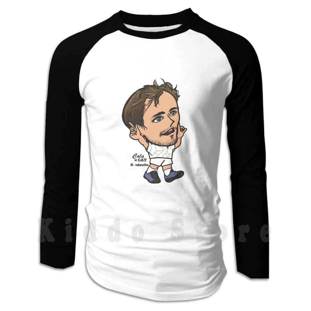 Daniil Medvedev Hoodies Long Sleeve Tennis Tennis Pro Russian Daniil Medvedev Daniil Medvedev Atp