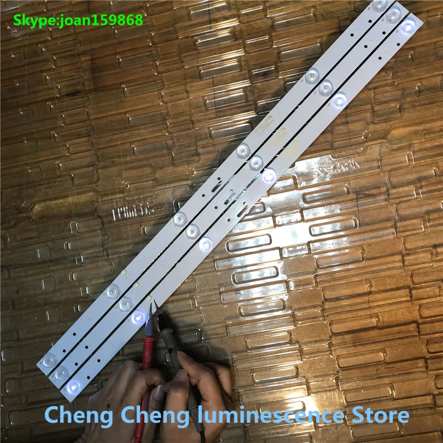 

12Pieces/lot for led backlight for 32inch strip LE-8822A SJ.HL.D3200601-2835BS-F 6v 6lamp 100%NEW