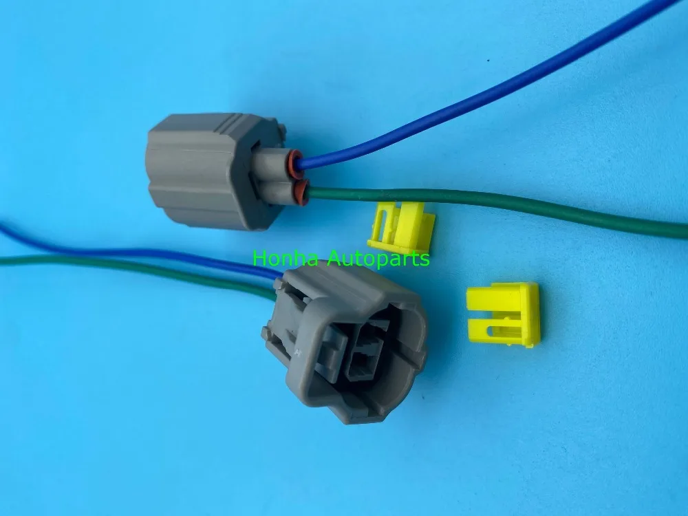 

Free shipping 20/50/100 pcs Coolant Temperature Sensor Connector 178390-1 Repair Pigtail with 15cm 18AWG wire