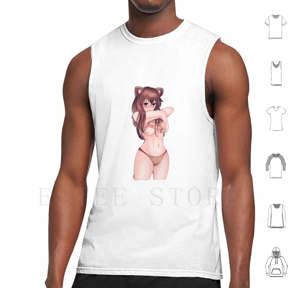 Ecchi Hentai Manga Anime Gifts Tank Tops Vest Sleeveless Anime Manga Ecchi Hentai Cosplay Furry Weeb